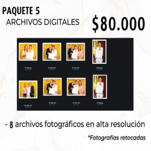 Paquete 5 Archivos Digitales